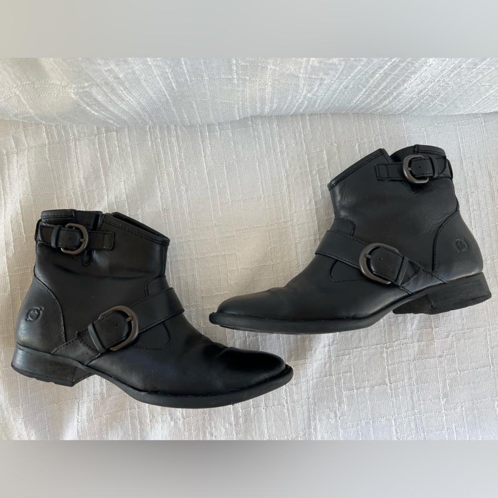 Born Black Booties